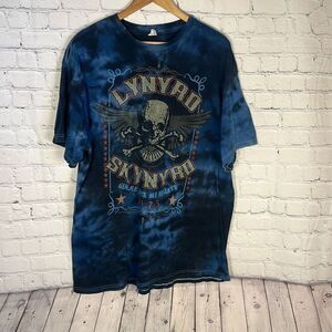 LYNYRD SKYNYRD 2007 Tour T-Shirt Tie Dye Gimme Back My Bullets Band Tee XL